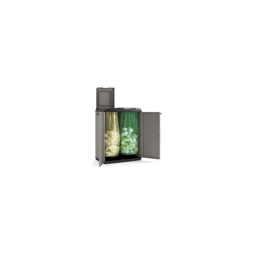 Garderobe Harz pvc getrennte Sammlung nass geteilt 68x39x85cm keter