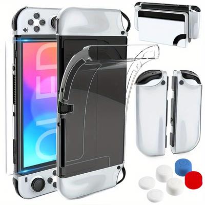 TEMU Taessv Switch Clear Bundle - Tpu , Tempered & 6