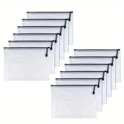 TEMU 12pcs A5 Pvc - , Organizer For Office Supplies