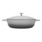 Casseruola 4L in fusione di alluminio grigio 37 x 29 x 13