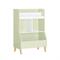 Libreria per bambini Scaffale Organizzatore di giocattoli Verde