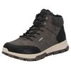 Winterboots RIEKER, Herren, Gr. 40, braun (braun, kombiniert), Textil, Synthetik, sportlich, Schuhe, mit komfortabler SoftFoam-Innensohle, Freizeitschuh, Schnürschuh