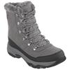 Winterboots SKECHERS "TREGO - COLD BLUES", Damen, Gr. 39, grau (grau, schwarz), Lederimitat, Textil, sportlich, Schuhe Boots, mit Waterproof-Ausstattung