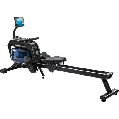 Rudergerät CHRISTOPEIT SPORT "Wasserrudergerat WP 2000", schwarz, Rudergeräte, ohne Unterlegmatte, Rudermaschine, 16 Widerstandsstufen, B:53cm H:90cm L:191cm Image