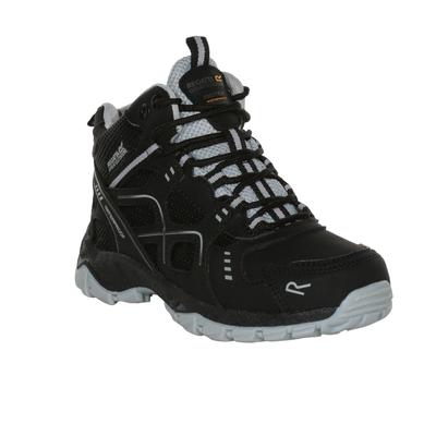 Regatta - Kinder Wanderstiefel "Vendeavour" (Schwarz/Helles Stahlgrau) Image