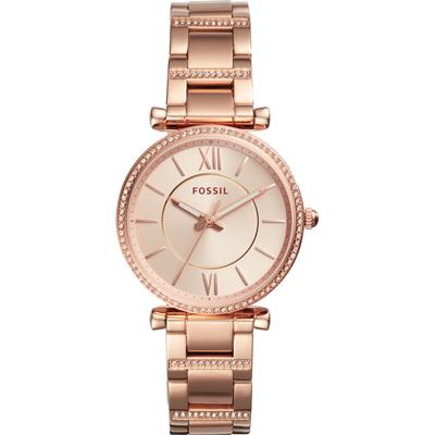 Fossil Carlie roségold Damen Armbanduhr ES4301 Image