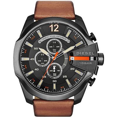 Diesel Mega Chief Braun Herren Armbanduhr DZ4343