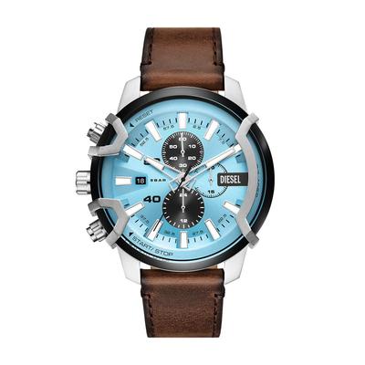 Diesel Griffed Braun Herren Armbanduhr DZ4656