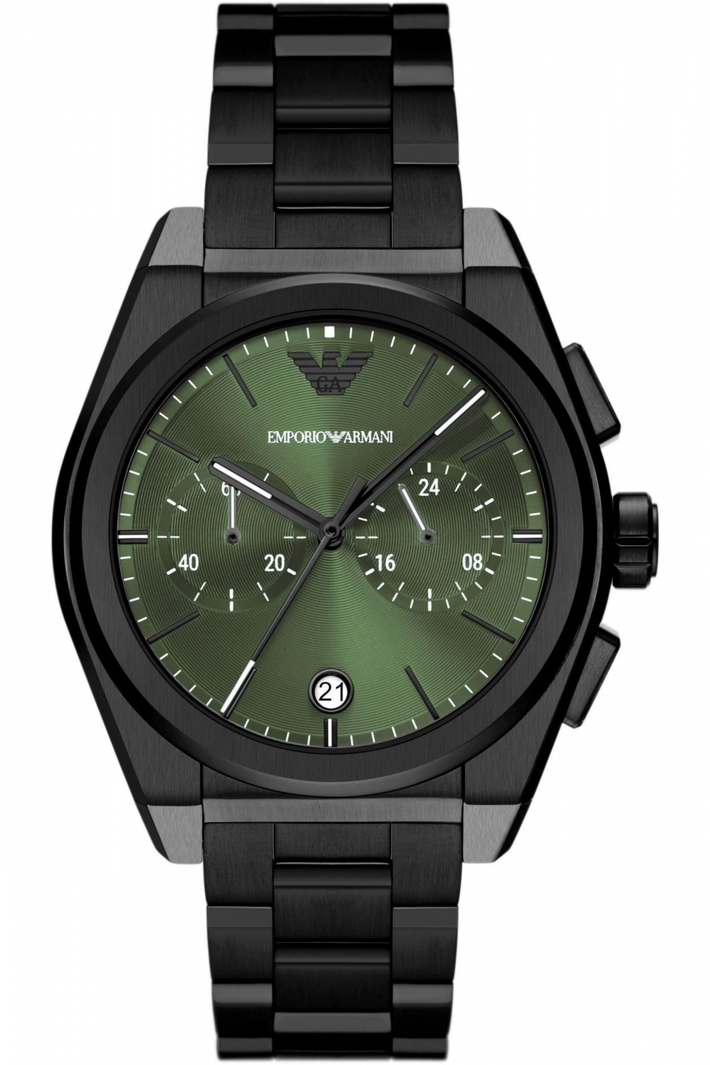 Emporio Armani Federico Schwarz Herren Armbanduhr AR11562 Image