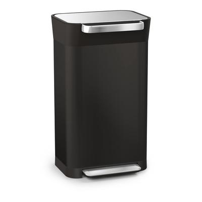 Joseph Joseph Titan 30 Liter Trash Compactor Kitchen Bin - Black