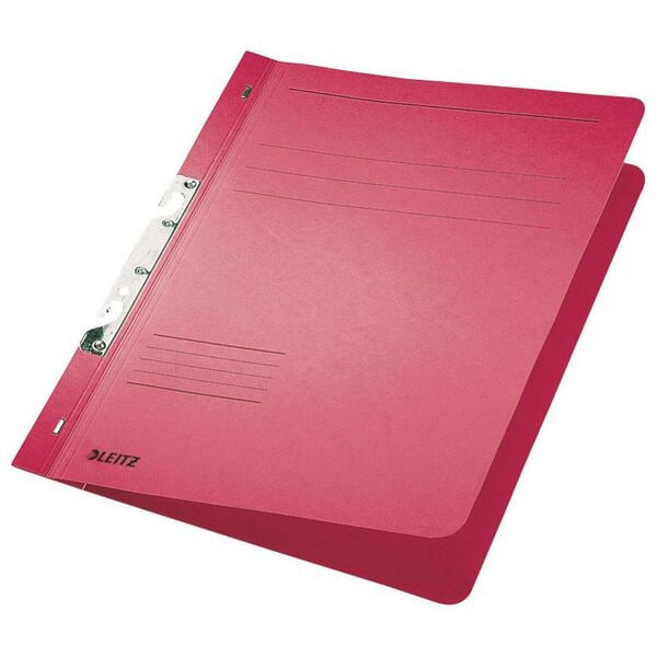Leitz 50er-Pack Einhakhefter »3746« Karton DIN A4 rot, 23.8x30.5 cm Image