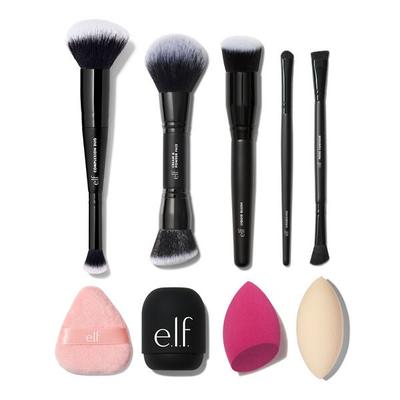 e.l.f. Cosmetics Complexion Perfection Brush Set - Vegan and Cruelty-Free Makeup