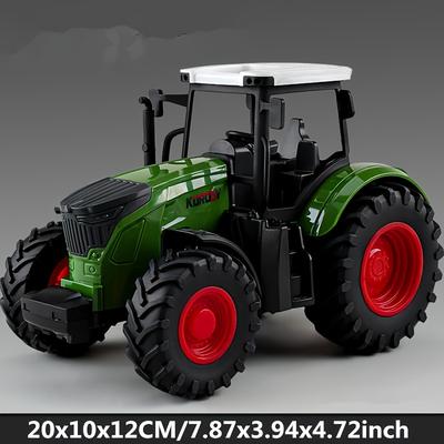 TEMU 1/24 Large Farm Tractor Truck Toys, Collectibles Cars For Christmas Birthday Gifts