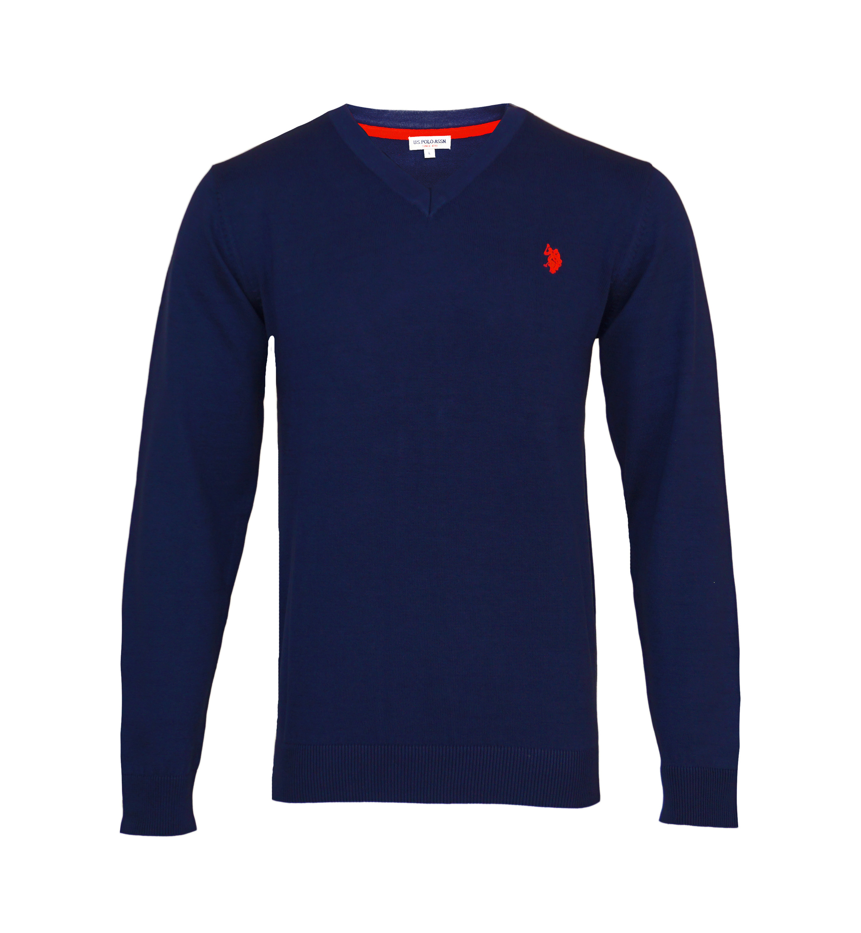 US Polo Assn Pullover mit V-Ausschnitt