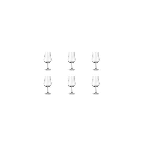 Royal Leerdam 6 x Weinglas, Weinprobeglas, Glas, transparent, 13cl, Ø5.9cm, Höhe:13.2cm