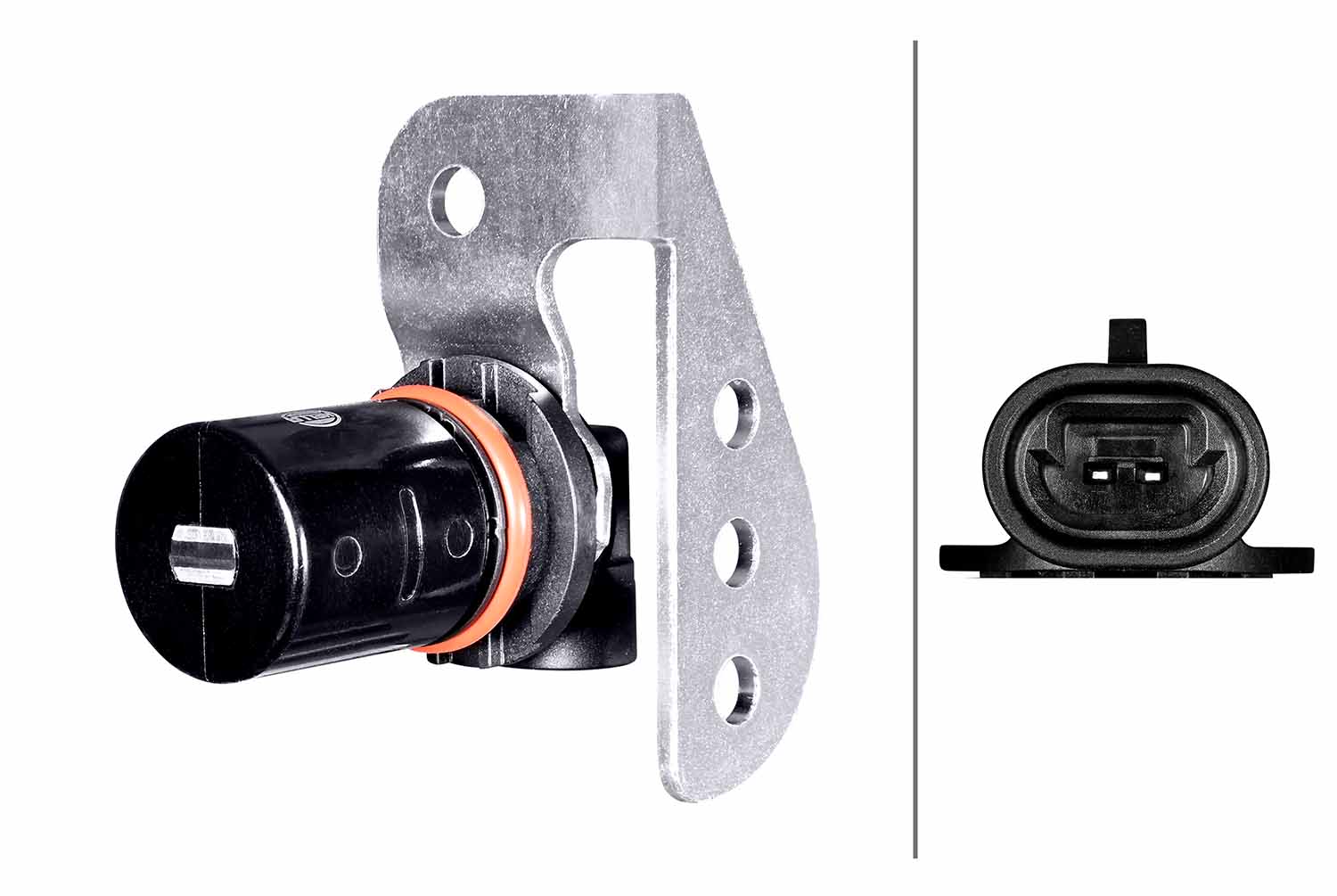 HELLA Sensor, Raddrehzahl 6PU 358 217-391 hinten rechts links 2-polig für GENERAL MOTORS CHRYSLER ISUZU CHEVROLET 2131701 8104565200 10456194 Image