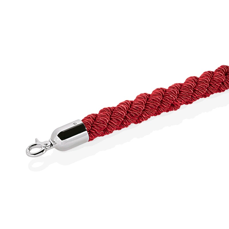 2x Verbindungskordel 1,5 m für Abgrenzungspfosten Classic Ø 3,8, Edelstahl rot / gold Image