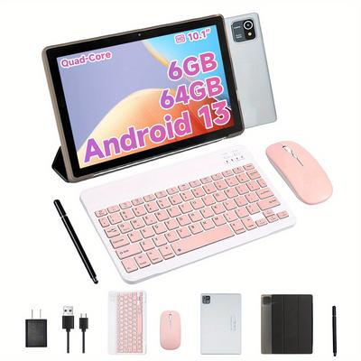 TEMU Anmesc Tablet , 13 Tablet, 6 (2+4)gb , 64gb Rom, , 800x1280, 5000mah, Cameras, 1tb , , , ()