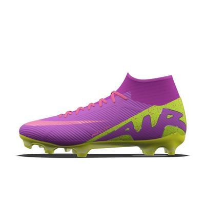 Mercurial Superfly 9 Academy By You Custom Firm-Ground Soccer Cleats - Purple - Nike Sneakers