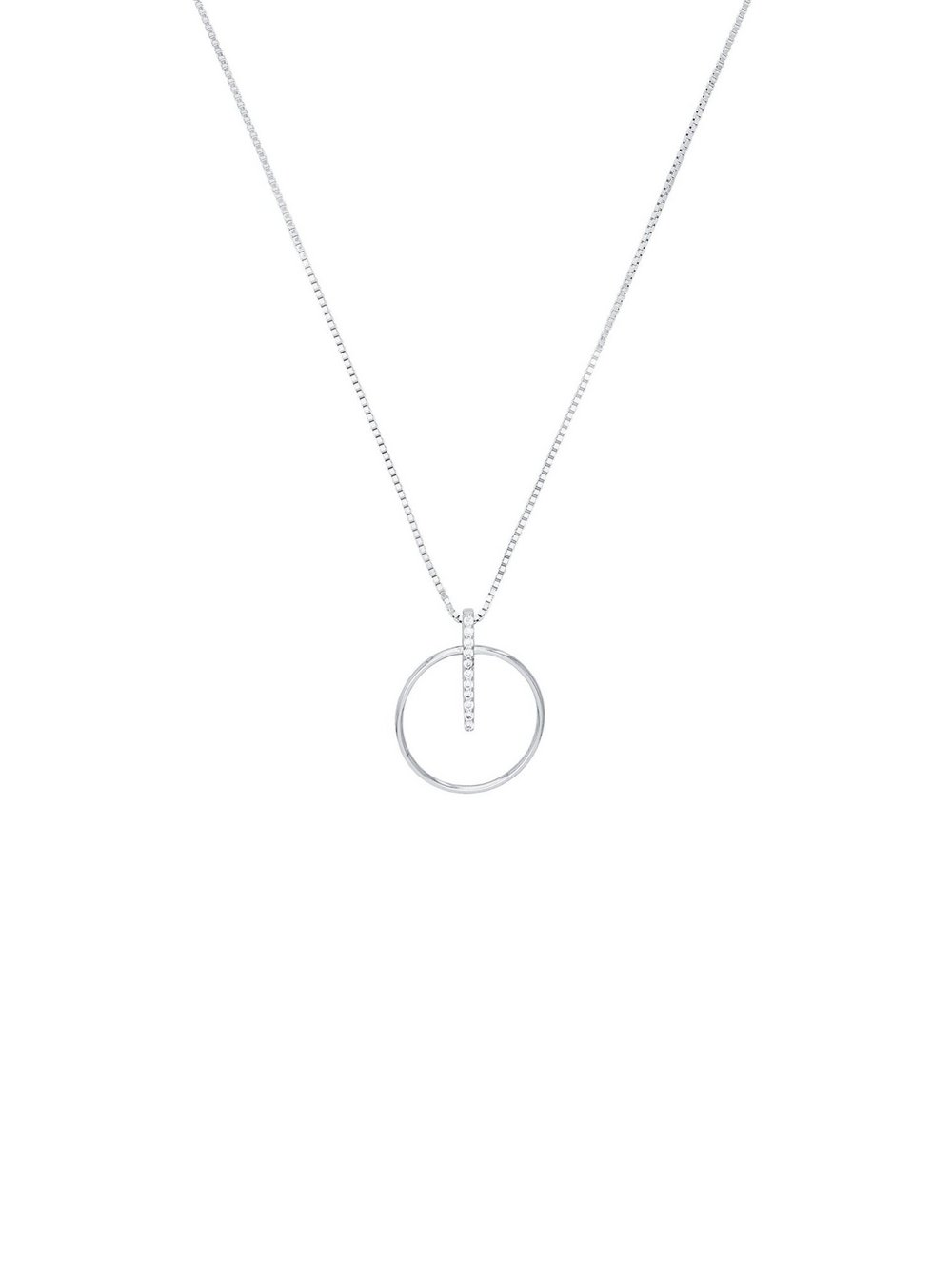 amor Kette mit Anhänger Damen silber, 45 Image