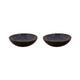 Palmer tiefe Teller-Set LESTER, 2 x Suppenteller aus Ø 21 cm, Spülmaschinenfest, Ofen- & Mikrowellengeeignet, moderne Pasta-Teller tief, Geschirr