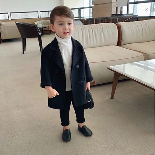 Baby Jungen Jacke Kindermode Herbst Mäntel warme Herbst Winter Säuglingskleidung Kleinkind Kinder trägt 2 3 4 6 8y