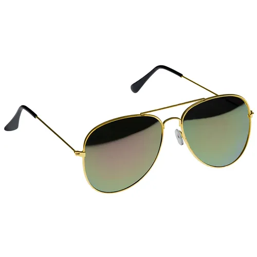 Brille Pilot, gold