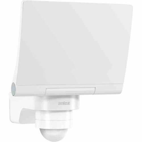 Steinel XLED LED-Anbaustrahler, 19,3W, Konv, 1LED, 3000K, 2120lm, Kunststoff, IP44, weiß, matt, mit Bewegungsmelder, Montageplatte, 210x180x161mm, XLED PRO 2 Image
