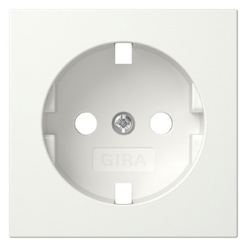 Gira Abdeckung Ersatzteil System 55 reinweiß seidenmatt Image