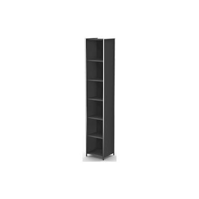 Kerkmann Grundregal Artline schmal 6 OH BxTxH 41x38x220cm anthrazit Image