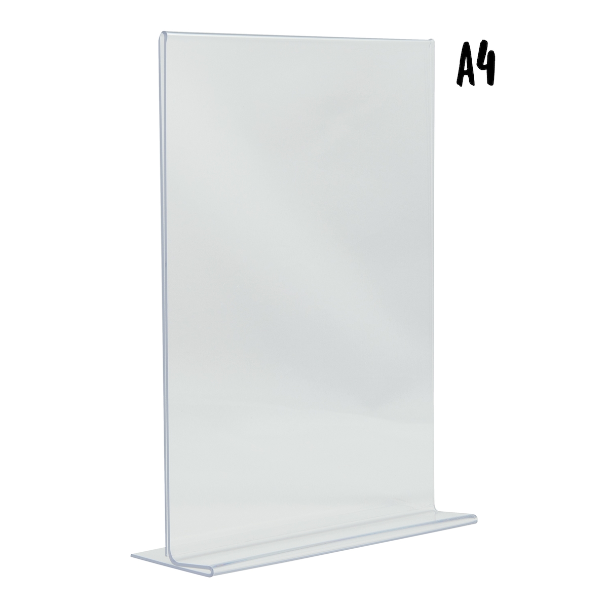 Securit® Transparenter Plakathalter A4 - Vertikal - Acryl - Doppelseitig Image