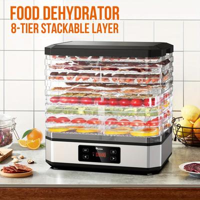 TEMU Iagreea Dehydrator, Freshener, Drying , And , 8 Trays, For Fruits, , Meat, , , Vegetables, Dog , , Recipes, , 400w, Accessories