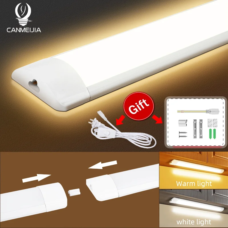Led Rohr Licht Schrank Licht Zimmer Streifen Mit Küche Lampe Led Bar Lampe 30/50CM Für Home Schlafzimmer Küche unter Schrank Beleuchtung