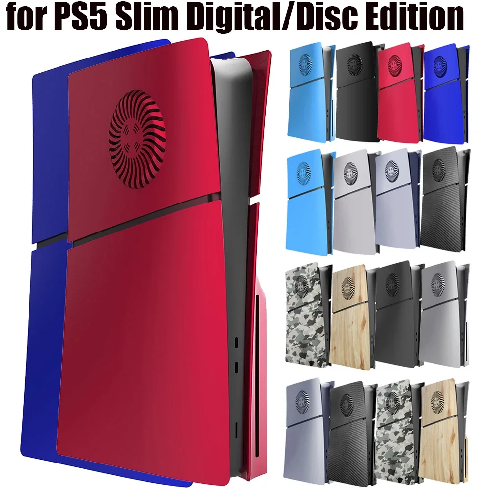 Abdeckplatten kratz feste Schutzhülle staub dichte Schutzhülle mit Kühl schlitzen für ps5 slim digital/disc edition Image