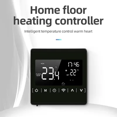 Smart WiFi Home Fußbodenheizung Controller LED Touchscreen Digitaler Thermostat Elektrischer Gaskessel Bodentemperaturregler