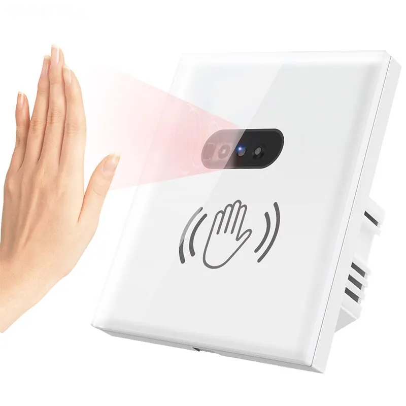 Eu infrarot wand smart lichtsc halter keine notwendigkeit touch ir sensor glas bildschirm infrarot menschliche körper erkennung auto ein aus Image