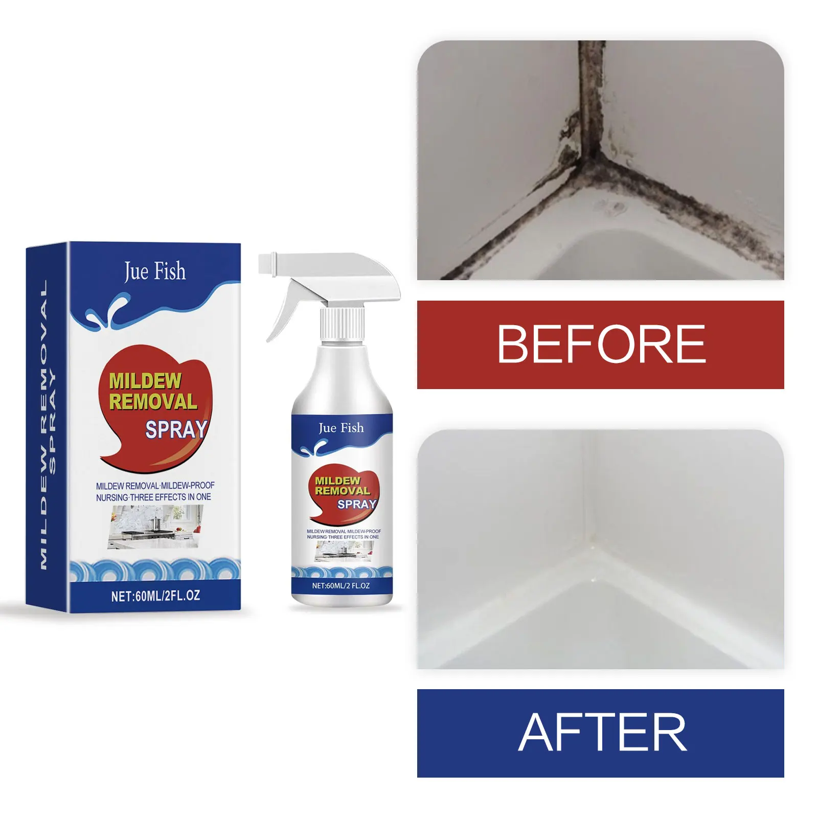 Haushalt Schimmel Entferner Spray Fliesen Böden Schimmel Entferner Wand Decke Schimmel Reinigung Maschine Joint Reiniger Schimmel Reiniger Schaum Image