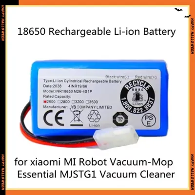 H18650CH-4S1P 14,8 V 6800 mAh Li-Ionen-Akku für XIAOMI MIJIA Mi Roboter-Staubsauger Essential G1 Image