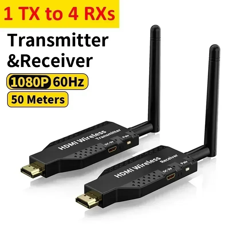 5G 1080P 150M HDMI-Kompatibel Wireless Video Sender Empfänger Extender Kit Wireless Plug & Play Für TV box Kamera Monitor PC Image