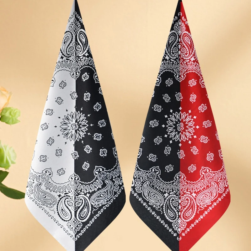 Mode Hip Hop gedruckt Bandana von Mann Frauen Outdoor Stirnbänder Haarband Handgelenk wickelt Haars chals hochwertige Haarschmuck Image