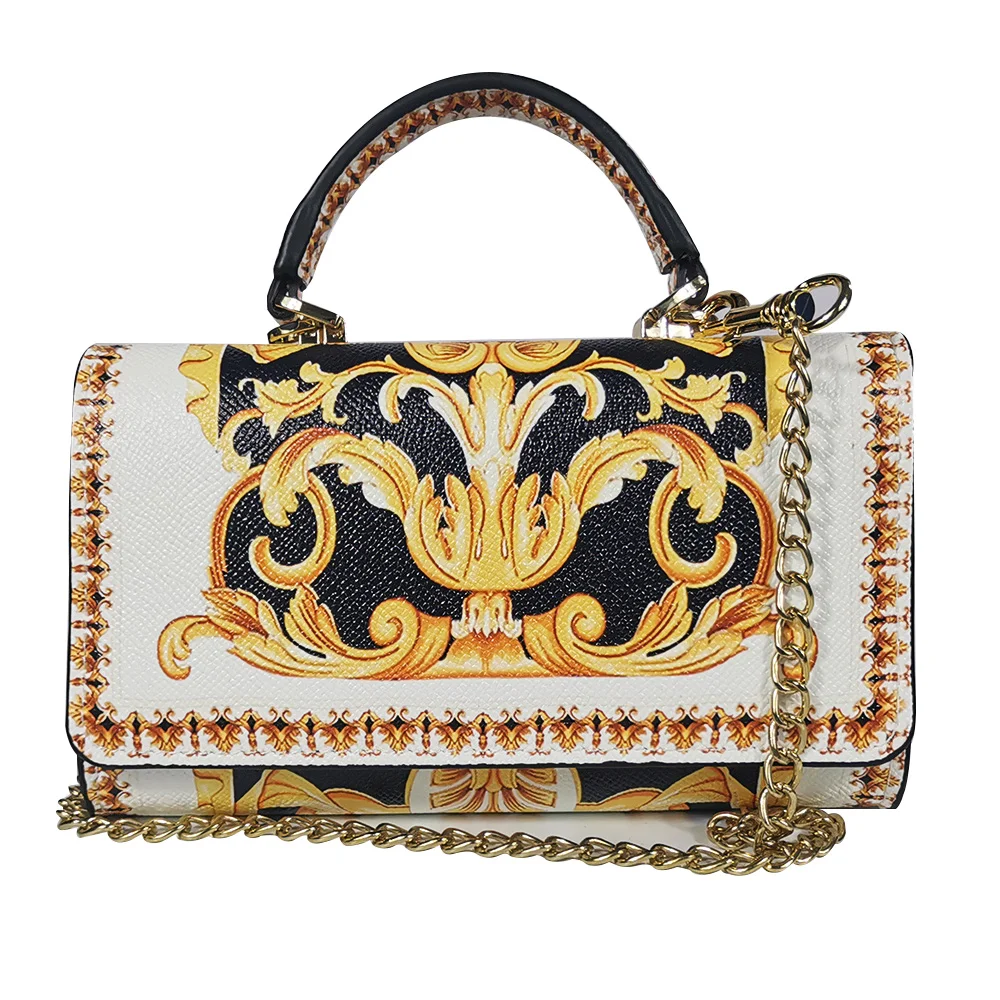 Handtasche Handy tasche Umhängetasche Quadrat tragbare Umhängetasche Kette Mini Muster Diamant Image