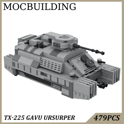TX-225 Panzermodell MOC Baustein Ziegel DIY Konstruktionsspielzeug Geburtstagsgeschenk Image