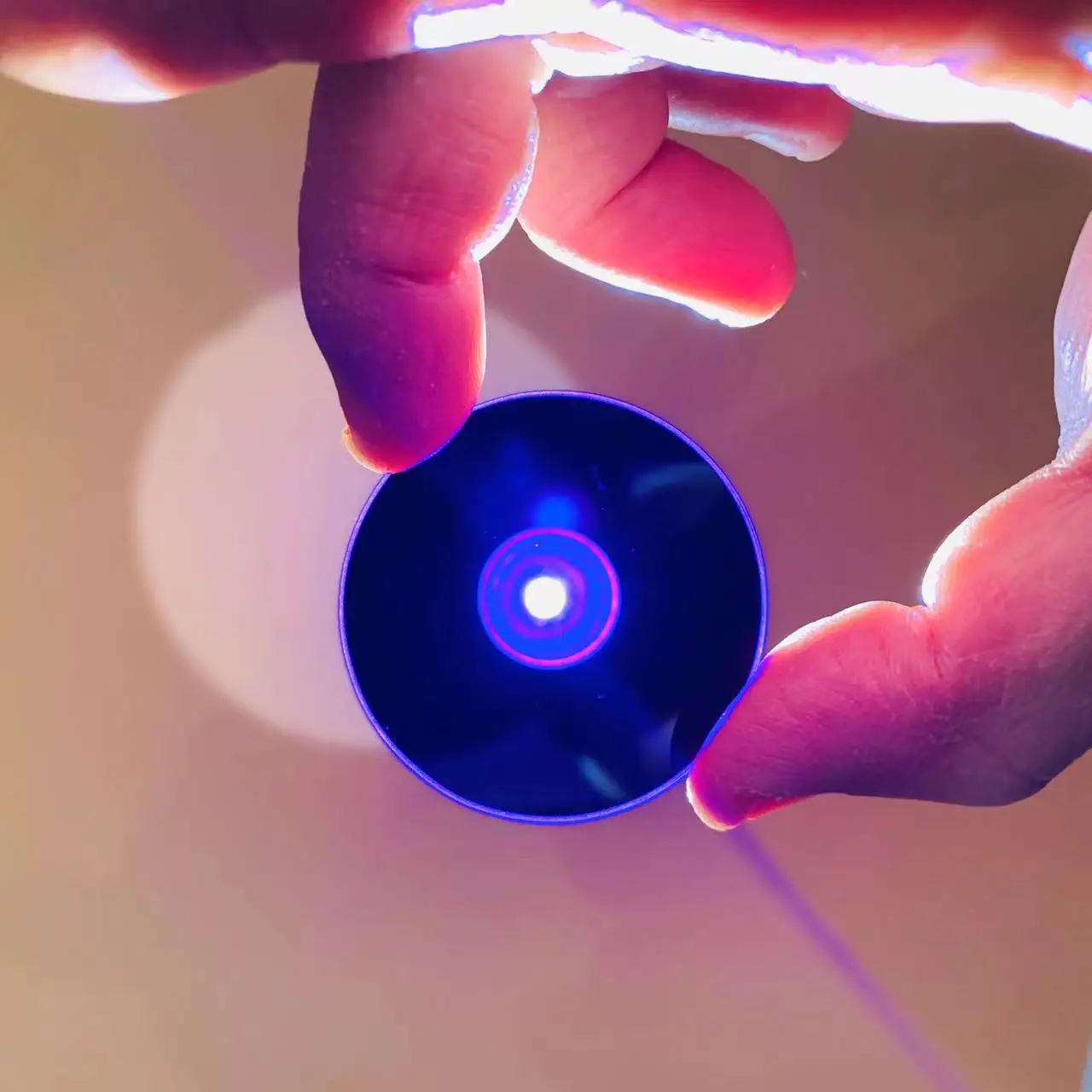 Mehrere Größen 315nm 254nm 365nm UV Pass Filter Glas Schwarz Farbe ZWB1 ZWB2 ZWB3 Image