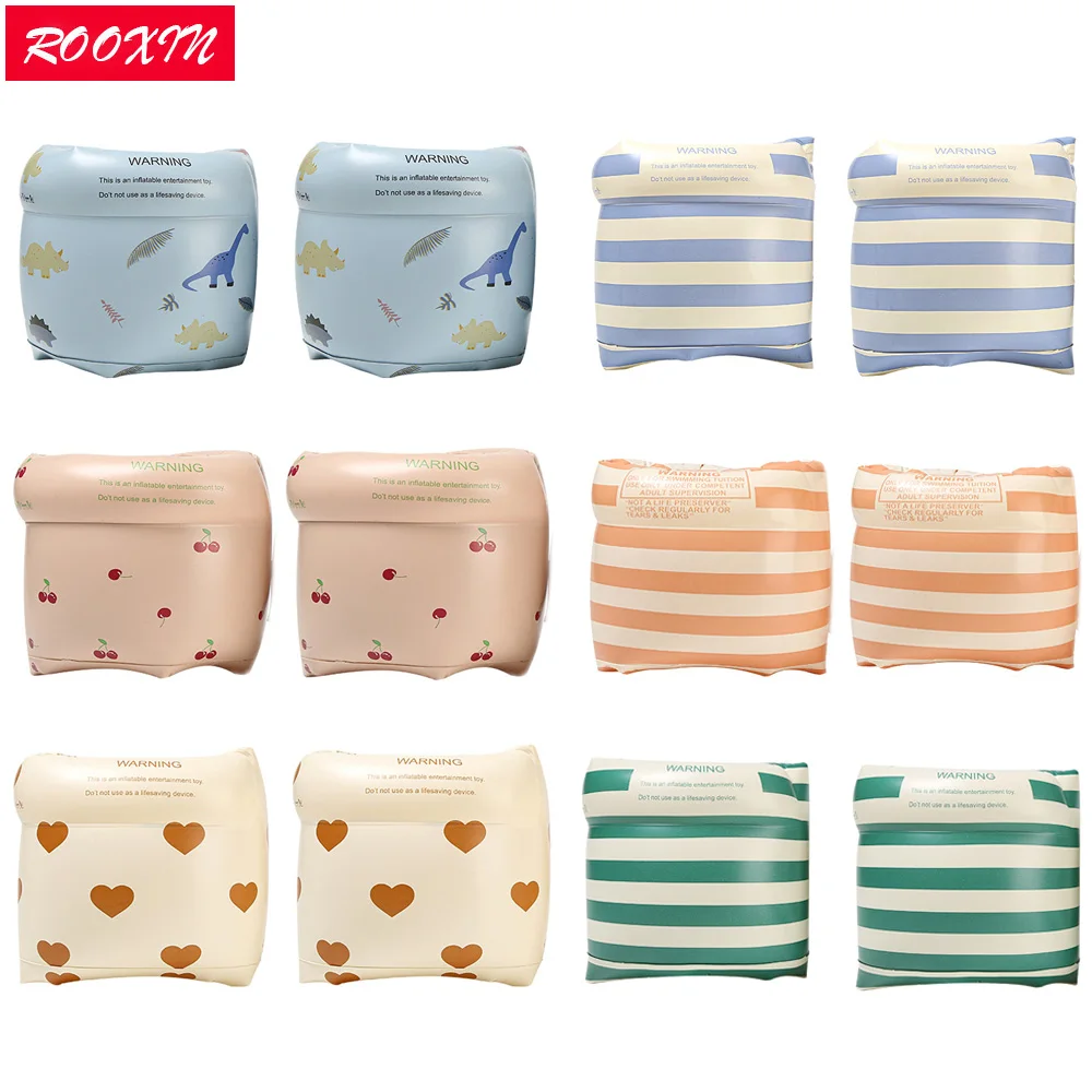 Rooxin Baby-Schwimmring, Pool-Schwimmer für Erwachsene und Kinder, Schwimmschlauch, Wasserspielgeräte, aufblasbare Bojen, Schwimmarmbinden, Pool-Spielzeug Image