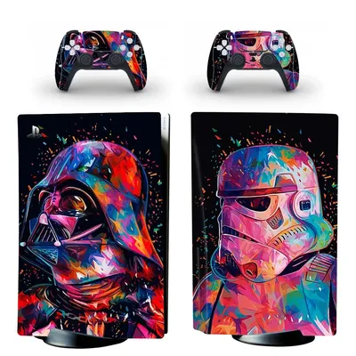 Neuer Film ps5 Disc Skin Sticker Aufkleber Abdeckung für Console Controller ps5 Standard Disk Skin Image