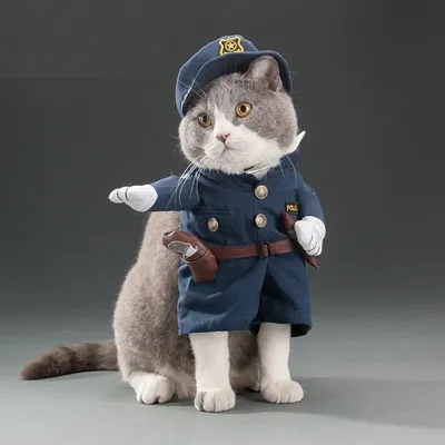 Hunde-Kostüm, Polizei-Wickelkleidung, lustiges Kostüm, Cosplay, Party, ausgefallenes Festival, Image
