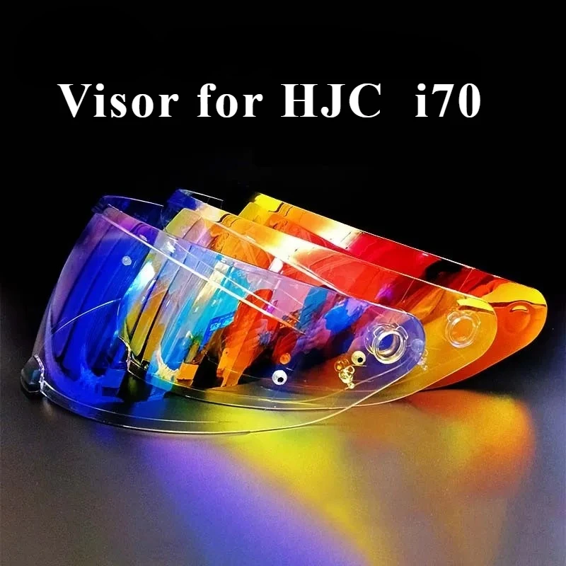 Helm Visier für hjc i70 i10 HJ-31 Motorrad helm Sonnenschutz Linse Brille Cascos Moto Visera Kapazitäten Zubehör Teile Fahrrad Image
