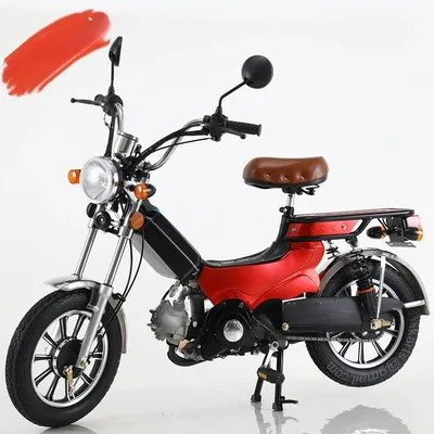 Vintage 49cc 110cc Gas Moped Mini Motorcycle Gas Scooter with Adult Saddle