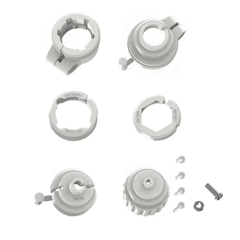 TRV-Ventil-Adapter-Anschluss für Tuya Zigbee WiFi Smart Heizkörper-Thermostatventil M30 * 1,5/M28 * 1,5 Kopfadapter TRV602/TRV604 Image