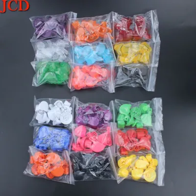 JCD 20 sets Für Gamecube Controller Mod Bunte Komplette taste set mit Y X EINE B für NGC taste set